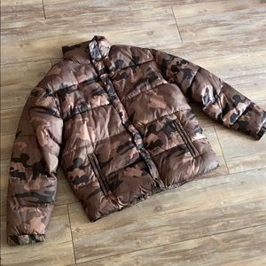Comfy CAMO PUFFER COAT